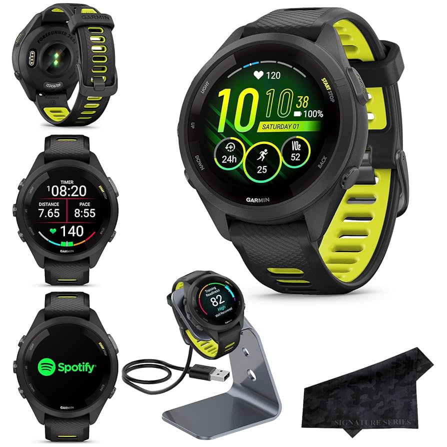 M*8様 【GARMIN】Forerunner 265 Black Amazon.com: Garmin Forerunner 265 Advanced Multisport
